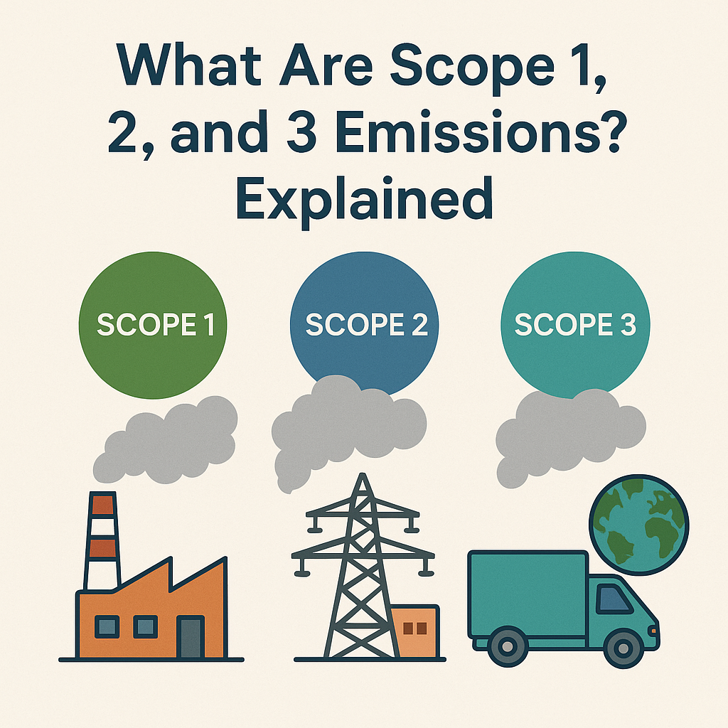 CarbonAnalytics blog post about What Are Scope 1, 2, and 3 Emissions? Explained